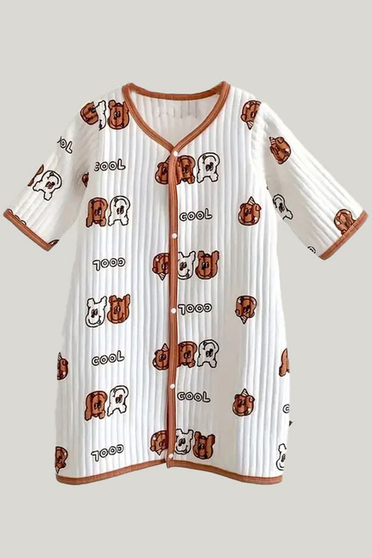 Pure Cotton Thickened Children's Robe