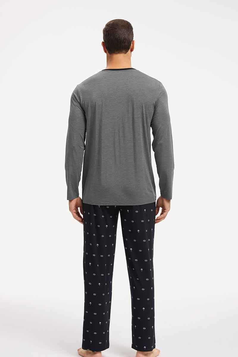 Relaxed Bamboo Pj Sets For Men In Bulk,Custom Lyocell Loungwear Supplier