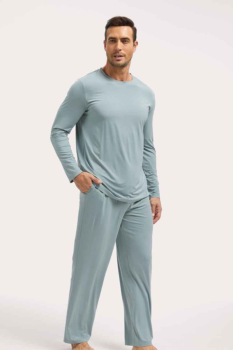 Custom Bamboo Pj Sets,Bulk Lyocell Loungwear Supplier