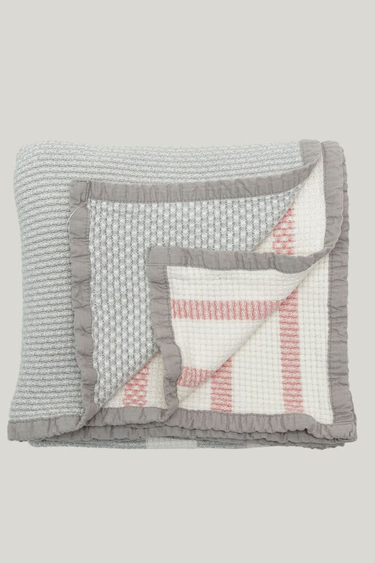 Skin-Friendly And Breathable Bamboo Viscose Waffle Throw Blankets-2416780018