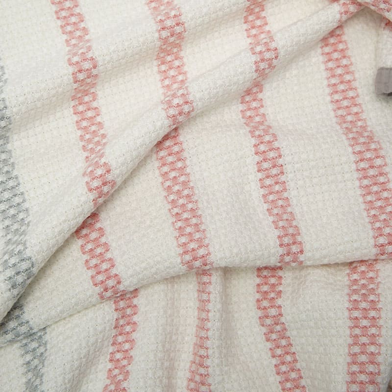 Skin-Friendly And Breathable Bamboo Viscose Waffle Throw Blankets-2416780018