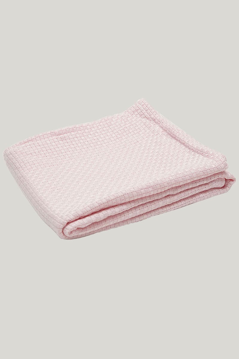 Skin-Friendly And Children Breathable Waffle Bamboo Viscose Blanket Swaddle