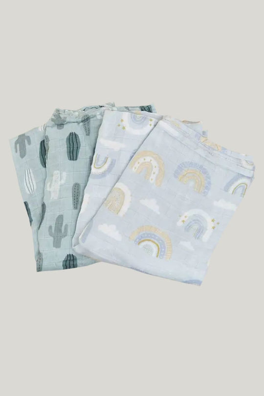 Skin-friendly And Breathable Cotton Muslin Swaddle Blankets