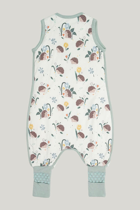 Customized Newborn Bamboo Fiber Double-Layer Warm Sleeping Bag, Sleeveless Zipper With Double Sliders Fold Feet Sleeping Bag Wholesale Manufacturer-2311820282