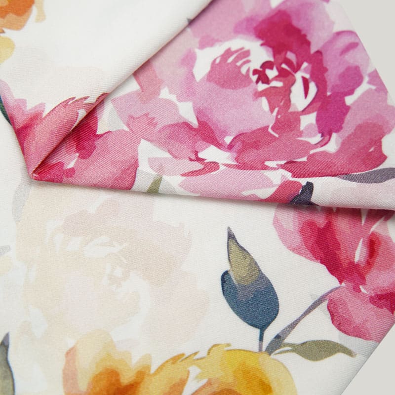 Soft Breathable Bamboo Viscose Newborn Blanket Swaddle With Headband Floral Print-2316340039