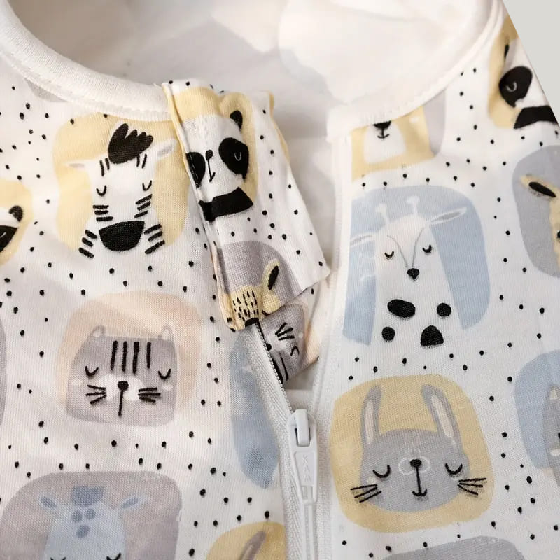 Soft Comfortable And Warm Bamboo Fiber Thickened Sleepwear Bag For Newborns