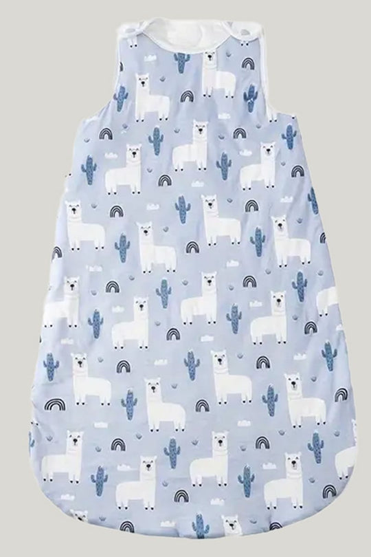 Soft and Cozy Bamboo Fiber Sleeveless Wearable Sleep Sack Thickening