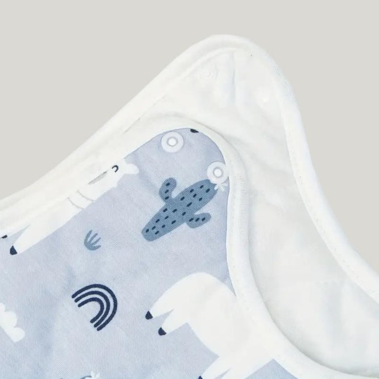 Soft and Cozy Bamboo Fiber Sleeveless Wearable Sleep Sack Thickening