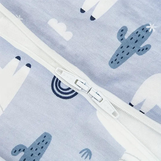 Soft and Cozy Bamboo Fiber Sleeveless Wearable Sleep Sack Thickening
