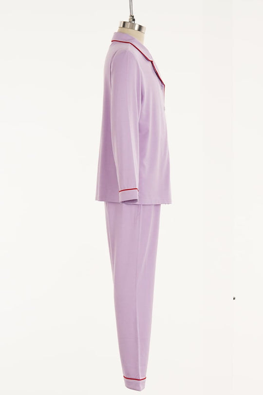 Solid Color Bamboo Pajama Set Design & Manufacturing Factory-2516760099