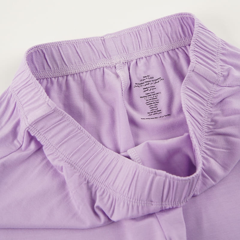 Solid Color Bamboo Pajama Set Design & Manufacturing Factory-2516760099