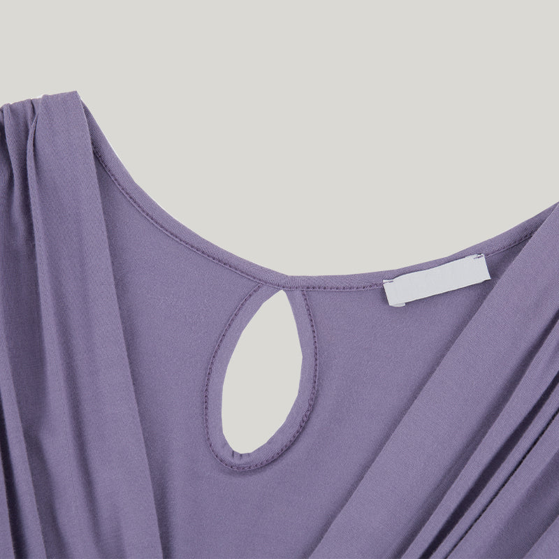 The Latest Designed Lace Up Short Sleeved Maternity Sleepwear