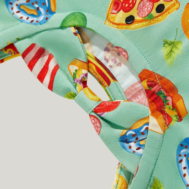 Wholesale Baby Bodysuits Dresses, Bulk Toddler Printed Dress Factory-2416520251