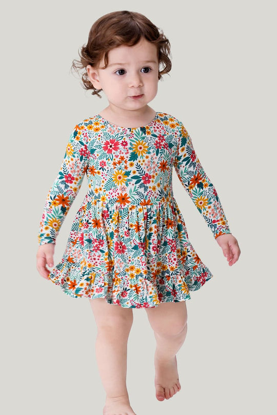 Wholesale Baby Romper Dresses, Bulk Toddler Printed Dress Factory-2416520251