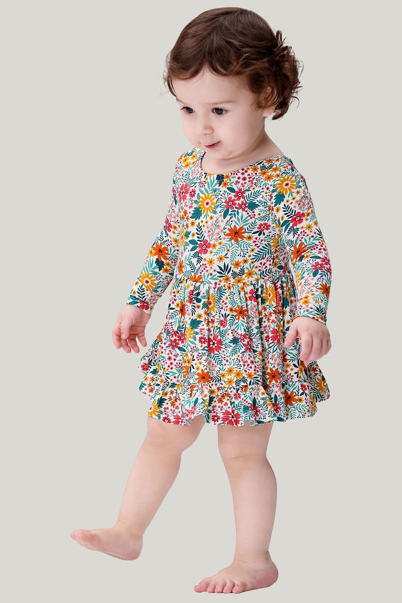 Wholesale Baby Romper Dresses, Bulk Toddler Printed Dress Factory-2416520251