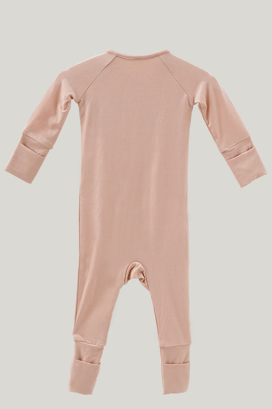Personalized Custom Toddler Pajamas With Zipper And Hand And Foot Guards Wholesaler-2211290354