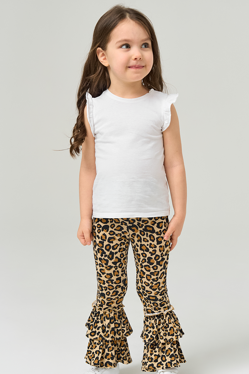 Wholesale Kids Bamboo T-Shirt, Fitted Short-Sleeved Long Pants Pajama Set