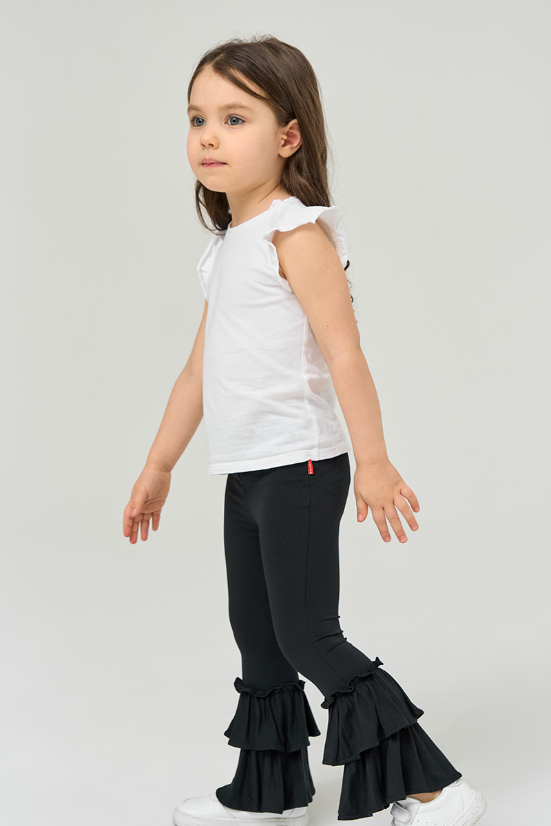 Wholesale Kids Bamboo T-Shirt, Fitted Short-Sleeved Long Pants Pajama Set-2416520261
