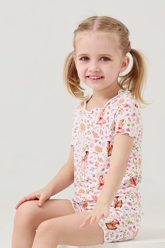 Wholesale Kid Ruffled Pajama Sets Manufacturer-2416520017