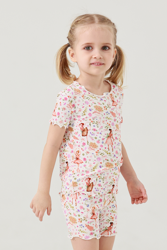 Wholesale Kid Ruffled Pajama Sets Manufacturer-2416520017
