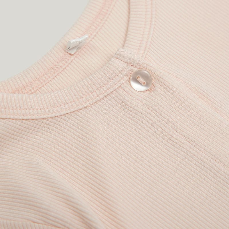 Wholesale Ribbed Baby Sleepsuits,Personalized Custom Toddler Pajamas Wholesaler-2311820095