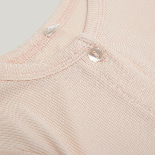 Wholesale Ribbed Baby Sleepsuits,Personalized Custom Toddler Pajamas Wholesaler-2311820095