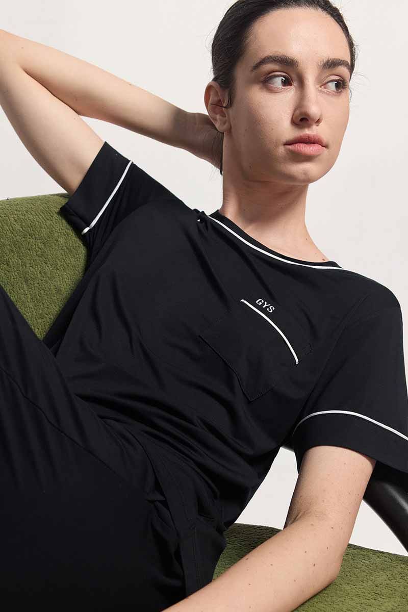 Bulk Piping Pajamas In Saudi Saudi Arabia, Wholesale Women'S Pajamas Factory