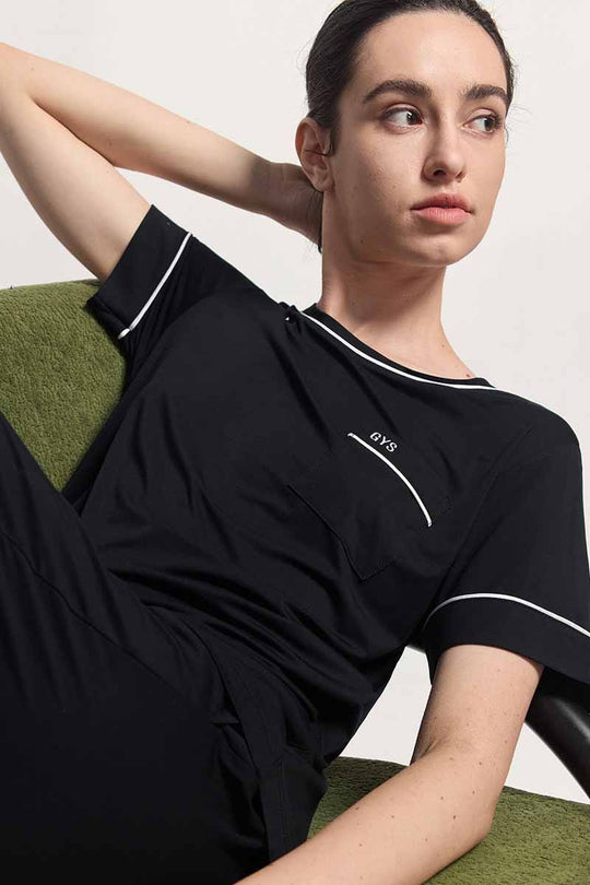 Bulk Piping Pajamas In Saudi Saudi Arabia, Wholesale Women'S Pajamas Factory