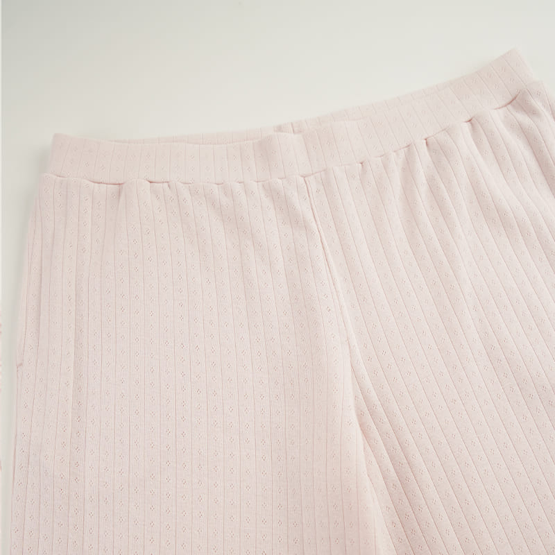 Women’S 3-Piece Jacquard Cotton Long-Sleeve & Pant Set Factory-2517190062