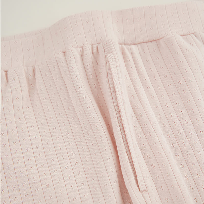 Women’S 3-Piece Jacquard Cotton Long-Sleeve & Pant Set Factory-2517190062