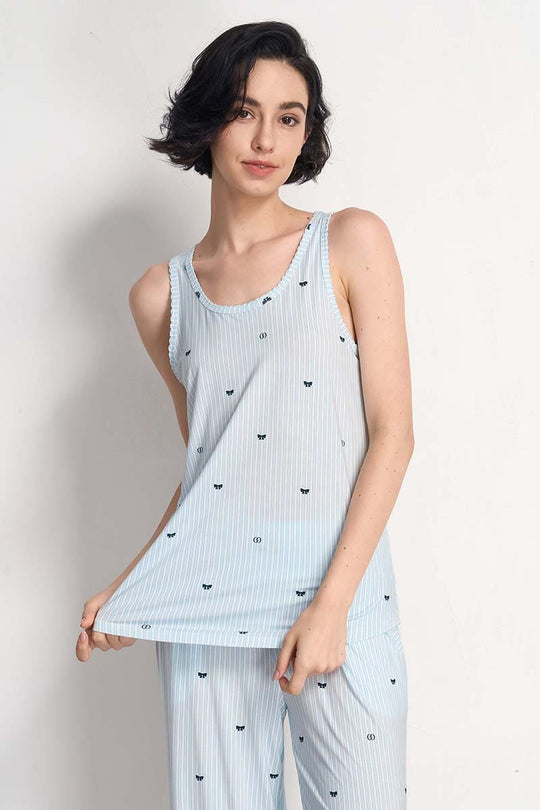 Women'S Comfortable Tank Pj Manufacturing, Customized Pajamas Manufacturer