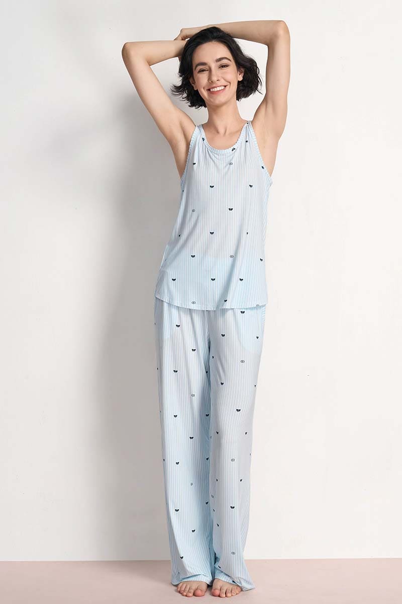 Women'S Comfortable Tank Pj Manufacturing, Customized Pajamas Manufacturer
