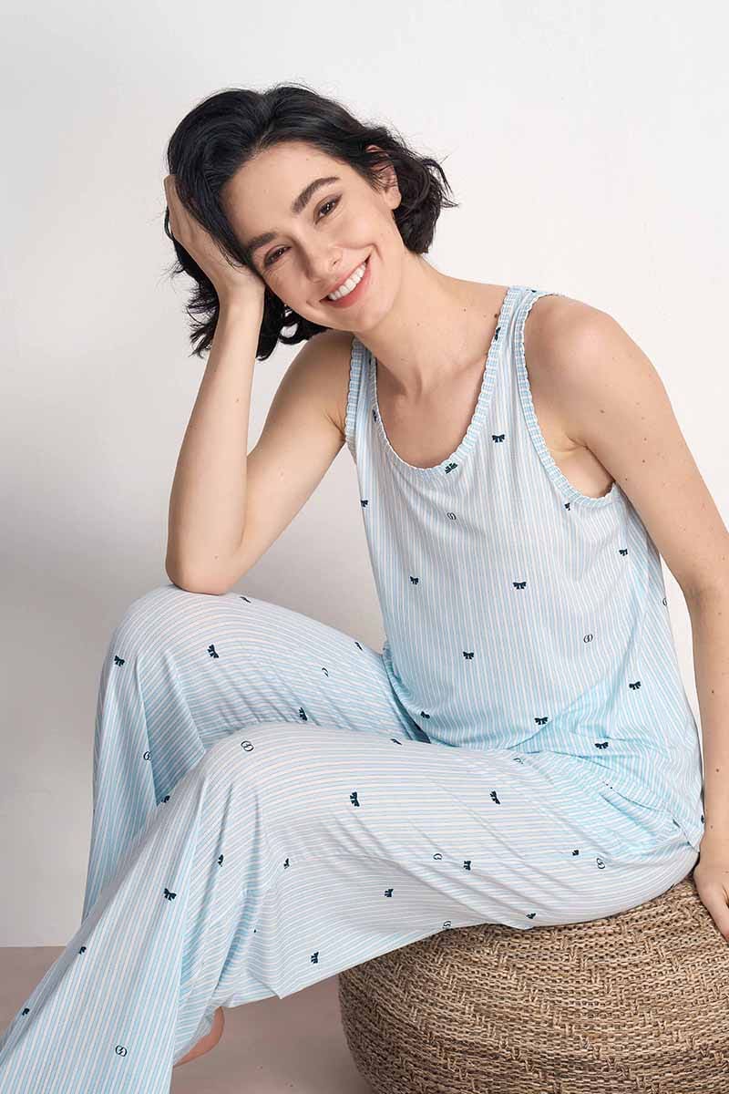 Women'S Comfortable Tank Pj Manufacturing, Customized Pajamas Manufacturer