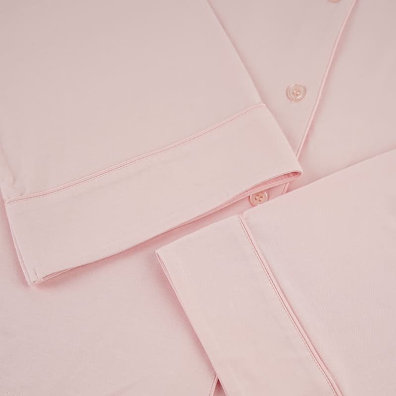 Women'S Knitted Short-Sleeved Long-Pants Pullover Set Made Of Lenzing Modal Factory-2513670194