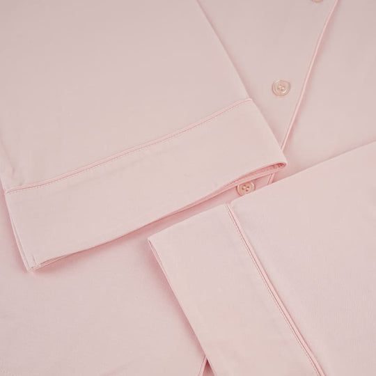 Women'S Knitted Short-Sleeved Long-Pants Pullover Set Made Of Lenzing Modal Factory-2513670194