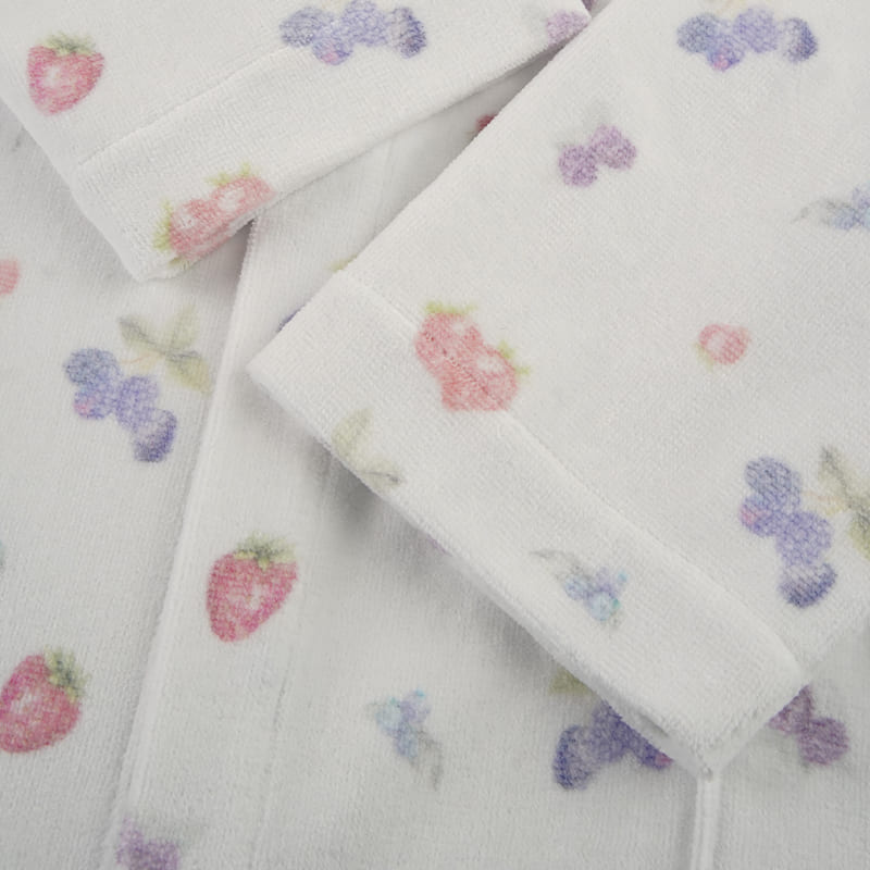 Women'S Pajama Set Made Of 100% Cotton Woven Terry Cloth Vendors-2516370079