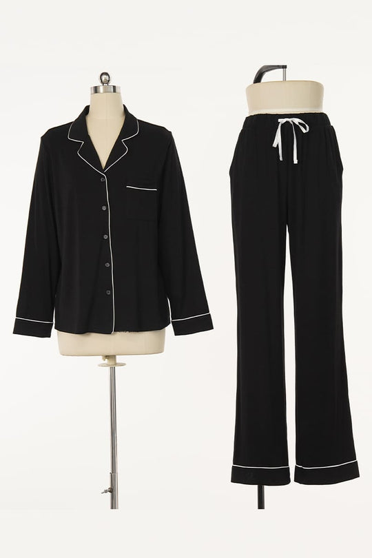 Women'S Pajama Set Made Of 94% Bamboo Factory