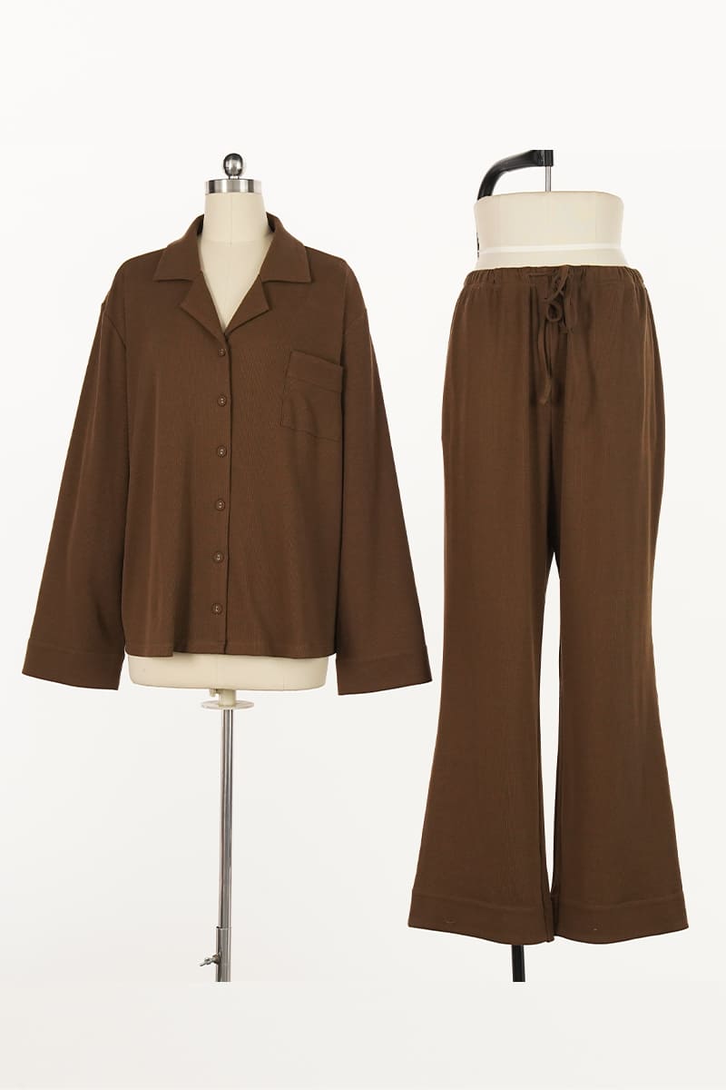 Women'S Pajama Set Made Of 94% Bamboo Factory
