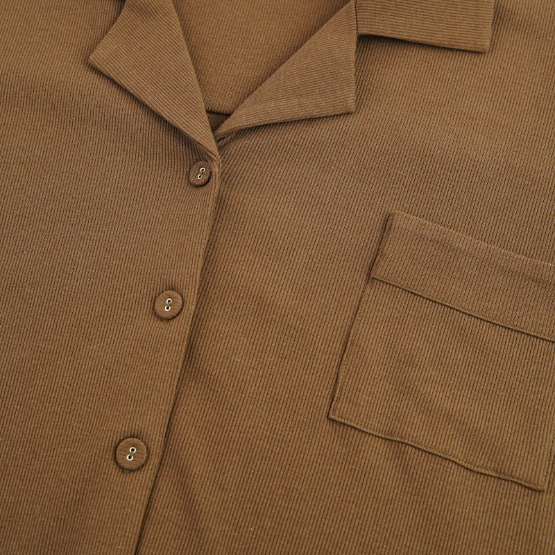 Women'S Pajama Set Made Of 94% Bamboo Rib Factory