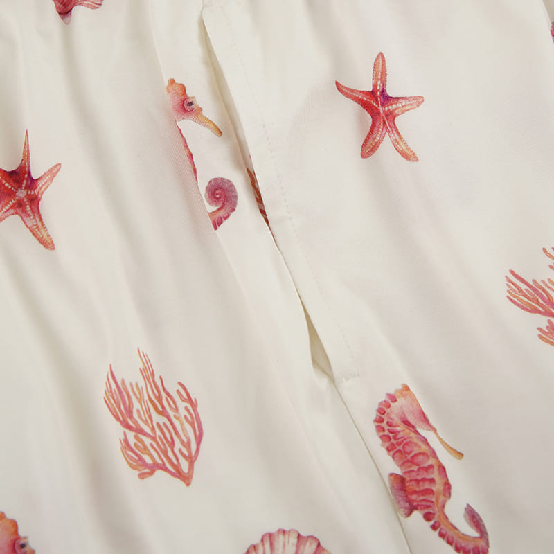 Women'S Pajama Set Made Of 95% Bamboo Jersey Factory-2516370015