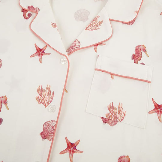 Women'S Pajama Set Made Of 95% Bamboo Jersey Factory-2516370015