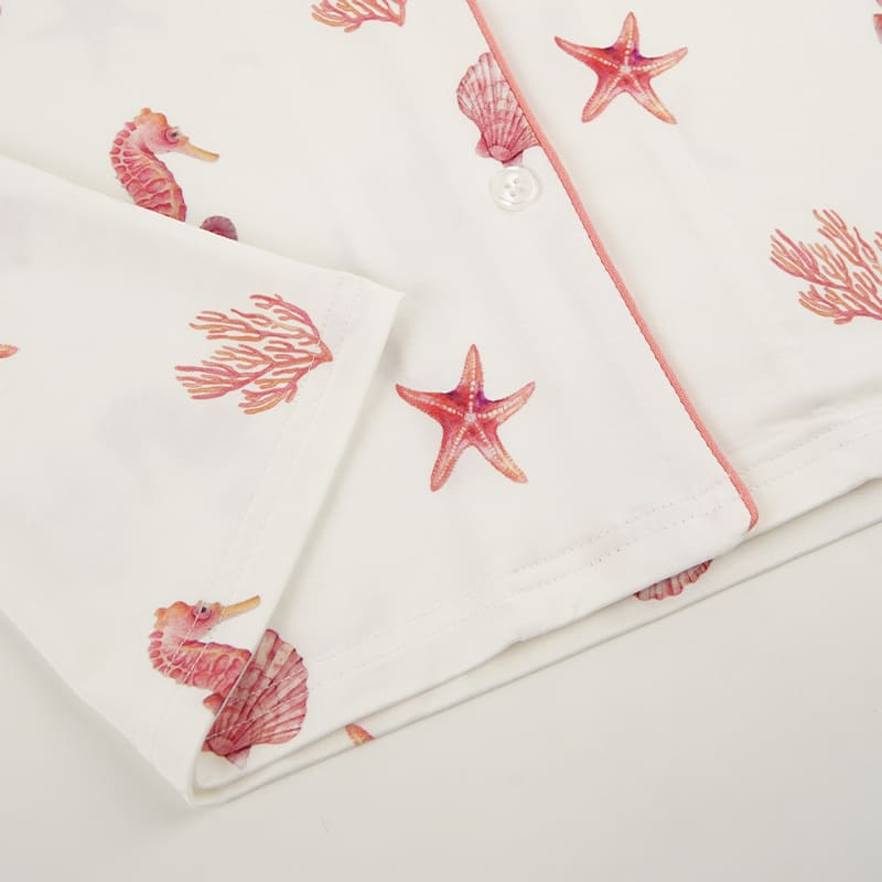 Women'S Pajama Set Made Of 95% Bamboo Jersey Factory-2516370015