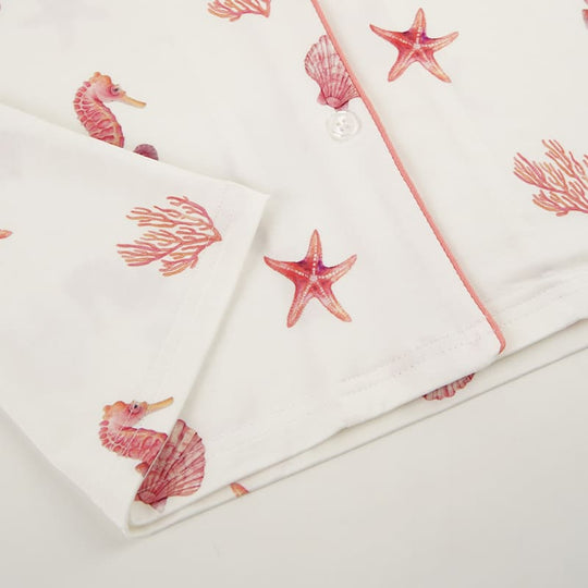 Women'S Pajama Set Made Of 95% Bamboo Jersey Factory-2516370015