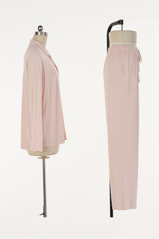 Women'S Pajama Set Made Of Bamboo Jersey Factory-2516700045