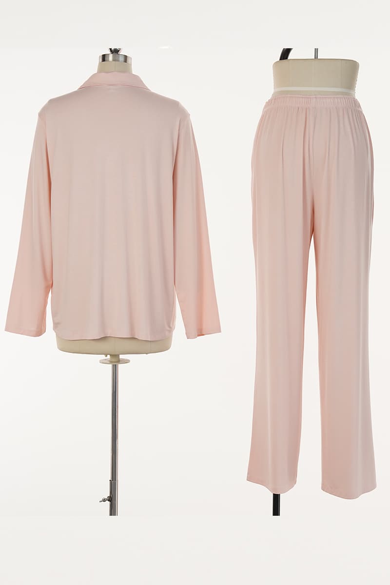 Women'S Pajama Set Made Of Bamboo Jersey Factory-2516700045