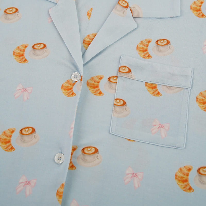 Women'S Pajama Set Made Of Lenzing Modal Factory-2518480011