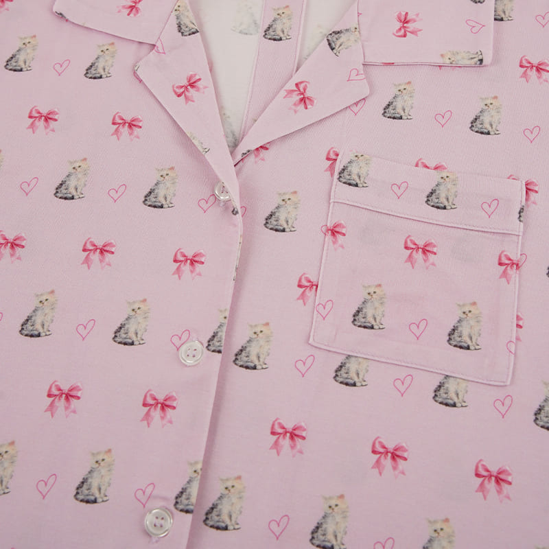 Women'S Pajama Set Made Of Lenzing Modal Factory-2518480013