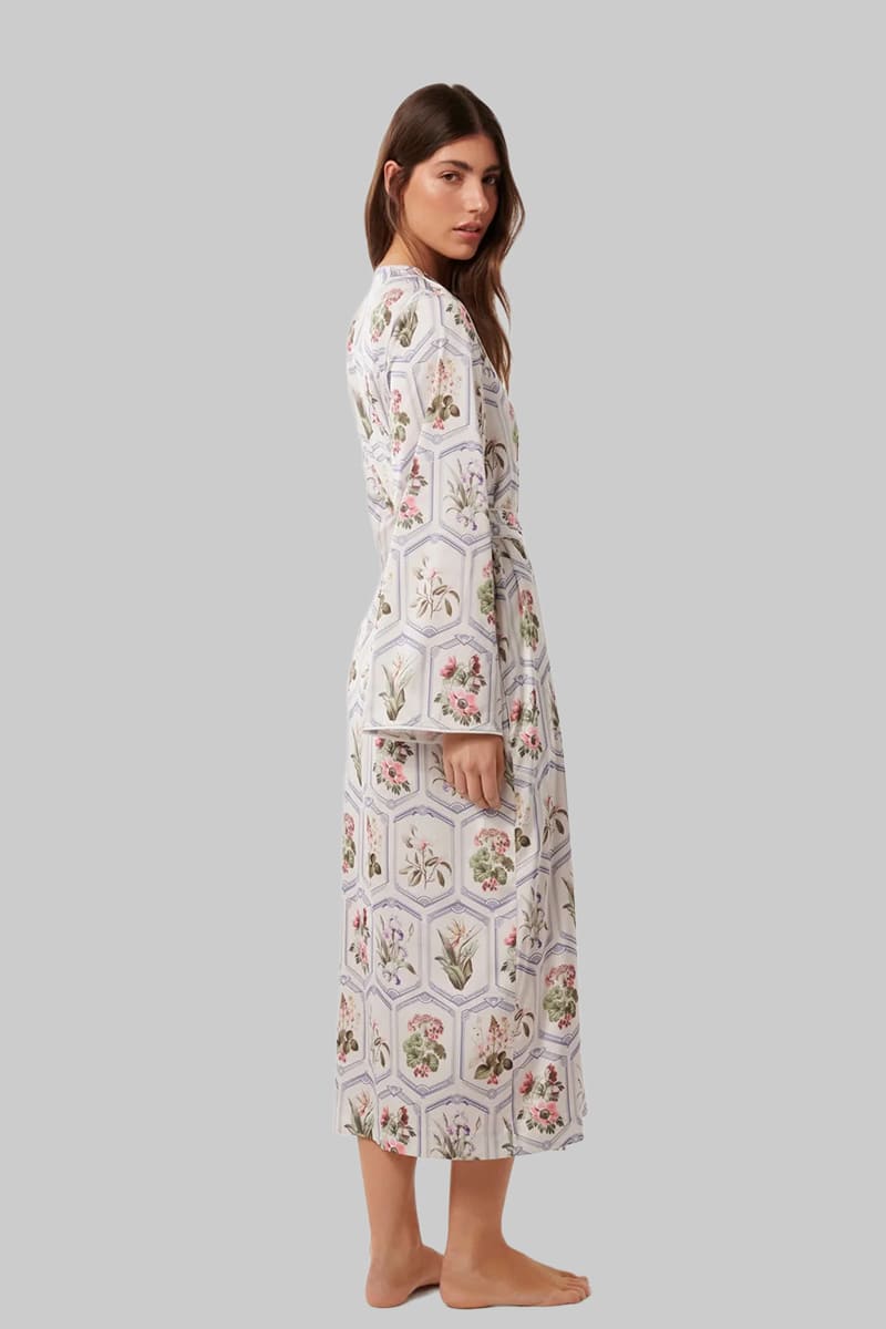Printed Women'S Robe, Luxurious Women'S Dressing Gown Factory