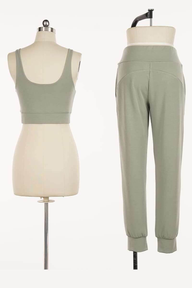 Women’S Slim-Fit Modal Loungewear & Jogger Set Factory-2517190116