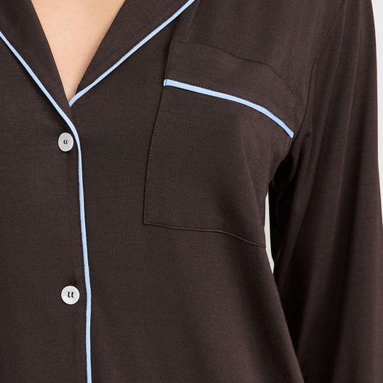 Women'S Slim-Fit Pajamas with Piping and Pockets Manufacturer & Supplier